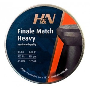 Пульки HN Finale match Heavy винтовочные 4,49 мм (500 шт) арт.: PB334_449